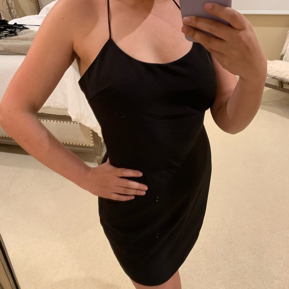 Revolve Clothing black mini-dress